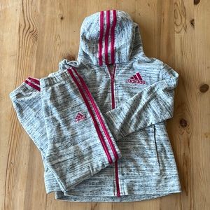 Adidas jogger pant & hoodie